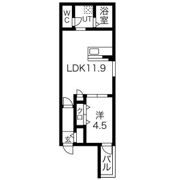 DEVELD千原の間取り画像