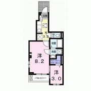 ポンド フィールドの間取り画像
