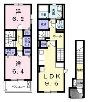 ベル・フルールの間取り画像