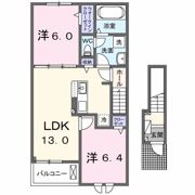 オルゴール具同Ⅰの間取り画像