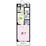 カーサ カトルセMの間取り画像