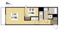 月光福山三吉町の間取り画像