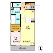 サン アルト Ⅰの間取り画像