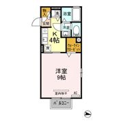 スクエア空港西の間取り画像