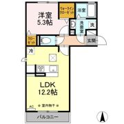 Olive B棟の間取り画像