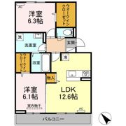 セントポーリアの間取り画像