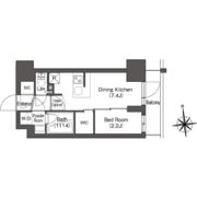 コンフォリア王子の間取り画像