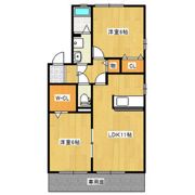 栄林ハイツ第3の間取り画像