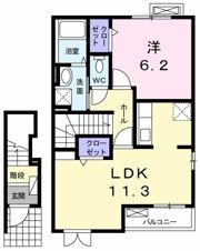 アンジュロの間取り画像