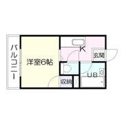 トミーズマンションの間取り画像