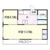 錦江谷山ハイツの間取り画像