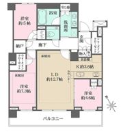 ザ・パークハウス上原の間取り画像