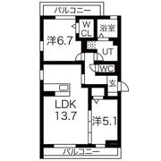 セレニティIIIの間取り画像