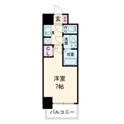 S-RESIDENCEドーム前千代崎の間取り画像