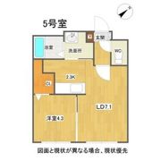 tomorrow 麻生(トゥモロー麻生)の間取り画像