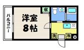 フラッティ堀川高辻の間取り画像