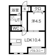 DELA松原の間取り画像