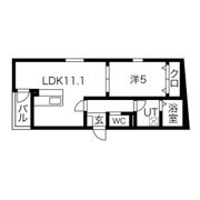DELA松原の間取り画像