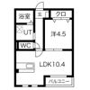 DELA松原の間取り画像