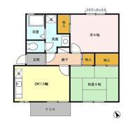 セントラル野口 Dの間取り画像