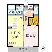 ラフレシール A棟の間取り画像