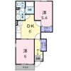 サンベールコガⅡ Cの間取り画像