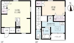 プレミアムアイランド久池井Ⅱの間取り画像