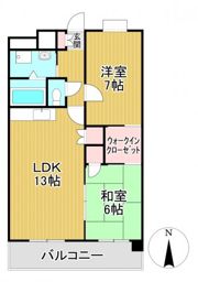 グランドゥールパティオの間取り画像