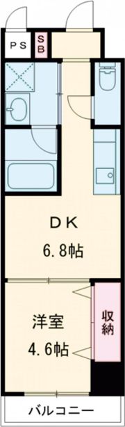 トレステーラALEXⅢの間取り画像