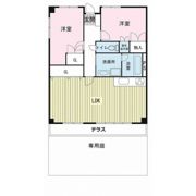 コーポしろかねの間取り画像
