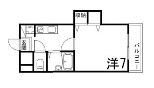 ジュネス神屋町の間取り画像