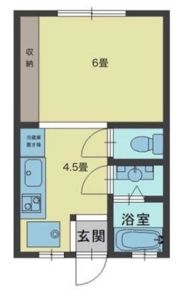 ビタミンテラス生田町の間取り画像