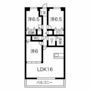 ヴィラエンブレイスの間取り画像