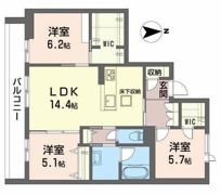 グリスィーヌの間取り画像
