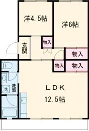 ぼたんの間取り画像