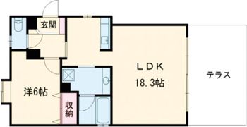 Soave桃山の間取り画像