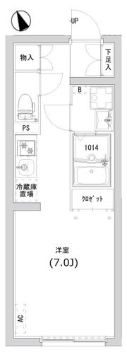 リーガランド江戸川橋の間取り画像