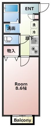 朋久レジデンス上福岡の間取り画像