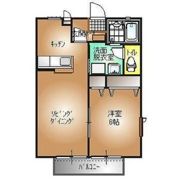 ディアコートBの間取り画像