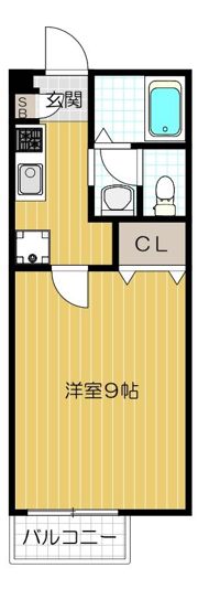 サンクレスト Bの間取り画像