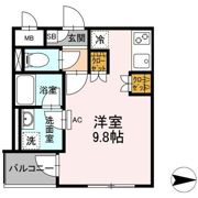 ディアーナ川崎大師の間取り画像