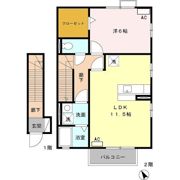 ソラーナ三番館の間取り画像