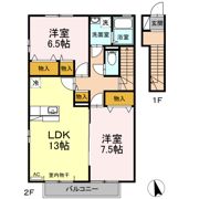 アザレアコートアミカ C棟の間取り画像