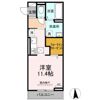 ディアライズ小郡船倉町A棟の間取り画像