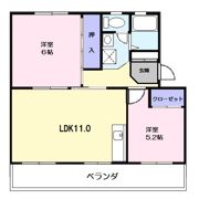 ファミリー久保山Iの間取り画像