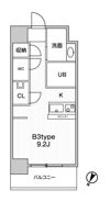 JMF Residence 町田の間取り画像