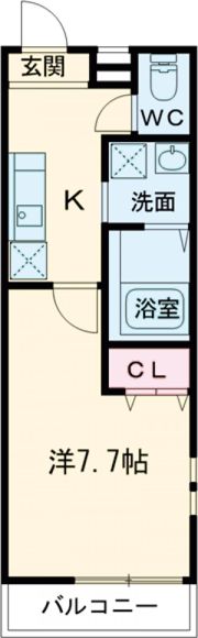 フジパレス長原駅西Ⅴ番館の間取り画像