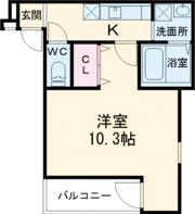 フジパレス長原駅西Ⅴ番館の間取り画像