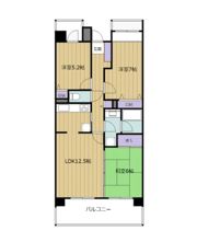 橋本ガーデンテラス4番館の間取り画像