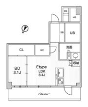 JMF Residence 町田の間取り画像